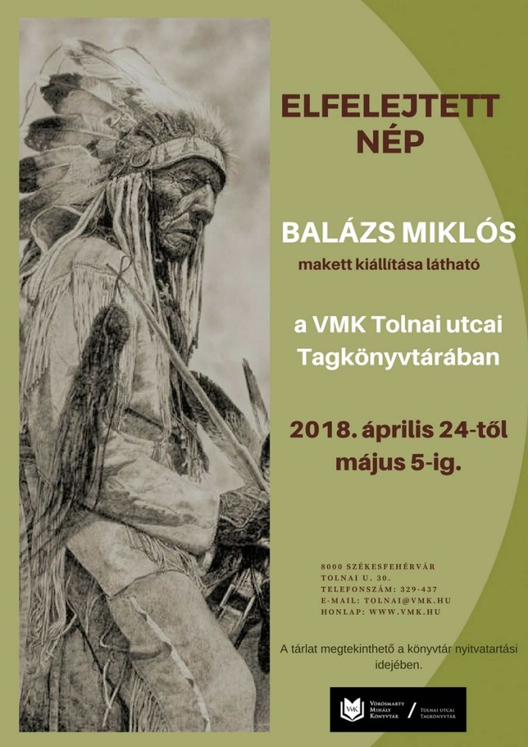 Elfelejtett nép - Balázs Miklós makett kiállítása a Tolnai utcai Tagkönyvtárban